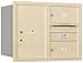 Salsbury Industries 3706D-02SRU 4C Horizontal Mailbox, Sandstone