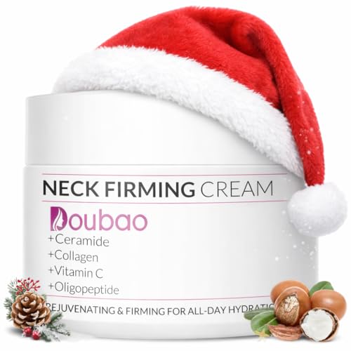 Neck Firming Creams for Tightening and Firming, Moisturizer Face Cream with Collagen, Hyaluronic Acid, Day & Night Anti-Aging Skin Tightening Cream for Neck, Décolleté & Face – 1.7Fl Oz
