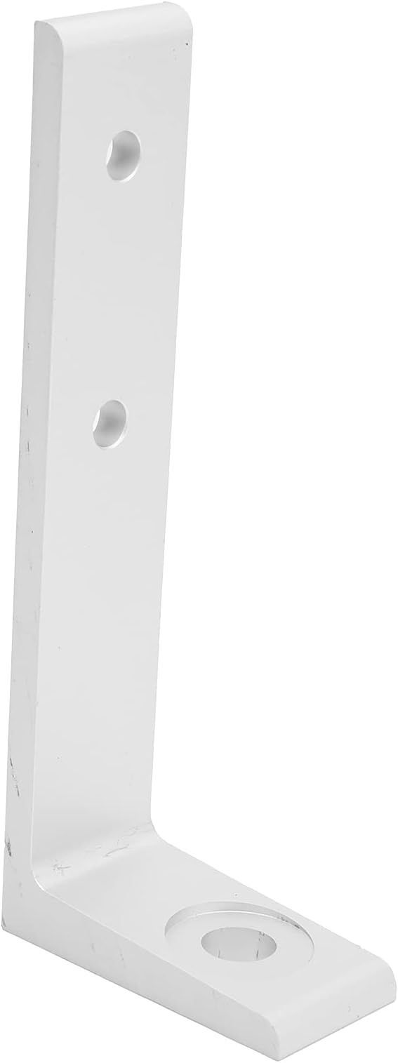 Fafeicy L Bracket, 4PCS Silver Corner Braces Aluminum L Shaped Right Angle Support Fixing Repair Brackets, for Home, Office(3030 Single), Connectors and Accessories