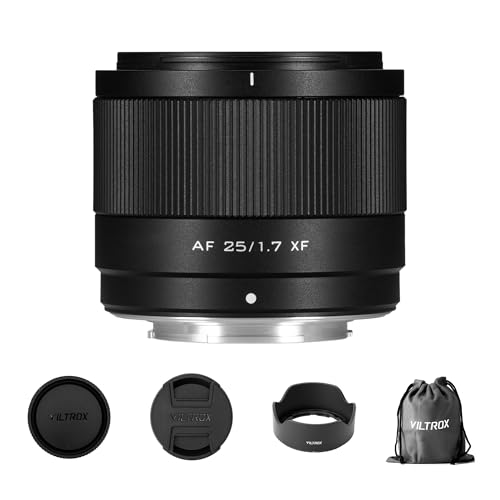Objectif Viltrox 25mm F1.7 XF grand angle pour hybrides Fujifilm X-Mount