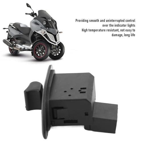Interrupteur clignotant de remplacement pour moto Derbi et divers modèles - 4