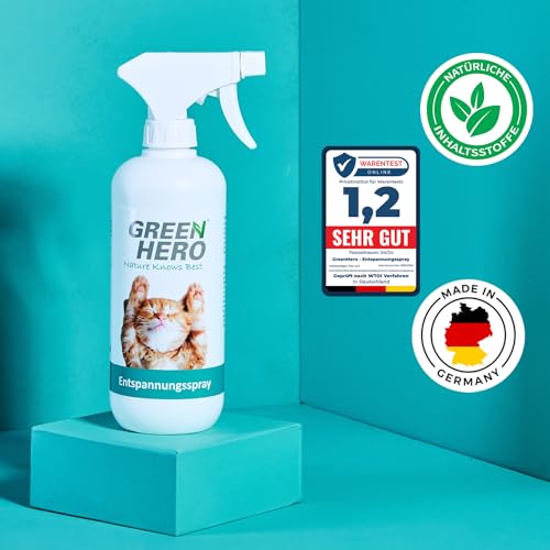 Beruhigungsspray für Katzen von Green Hero
