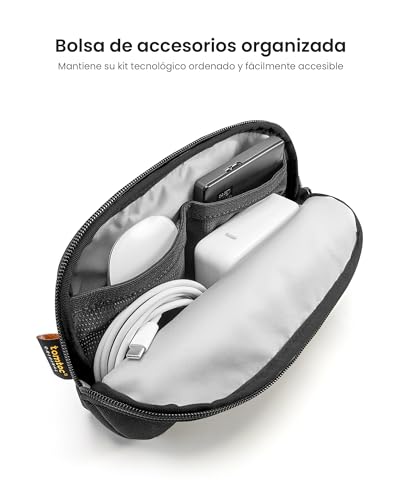 tomtoc 360° Funda para Nuevo 14 Pulgadas MacBook Pro M5/M4/M3/M2/M1 Pro/MAX (2025-2021) A3434 A3401 A3185 A3112 A2992 A2918 A2779 A2442, Protección Total, Funda para Portátil con Bolsa de Accesorios - imagen 3