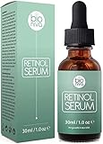 Bioniva Retinol Serum - Fortgeschrittene Formel mit liposomalem Retinol, Vitamin C, Aloe und veganer Hyaluronsäure - Effektive Anti-Aging-Behandlung für Gesicht, Hals und Körper - 30 ml