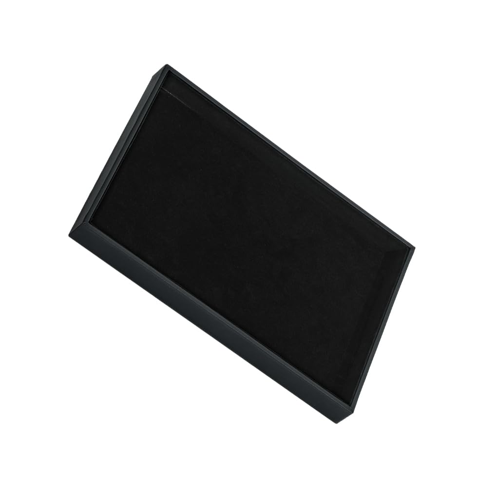 TWISAXC Showcase Display Durability Velvet Wide Application No Damage Black