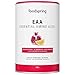 Produktbild foodspring EAA Powder mit Elektrolyten für Muskelaufbau & -erhalt  EAA Pulver enthält alle essentiellen Aminosäuren  zuckerfrei (420g | 30 Portionen | 1 Messlöffel = 14g | Granatapfel & Orange)