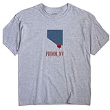 Primm Nevada T-Shirt Heart 3X Grey