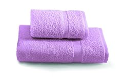 Gabel Set Asciugamani, Cotone, Ciclamino, 109 x 60 cm