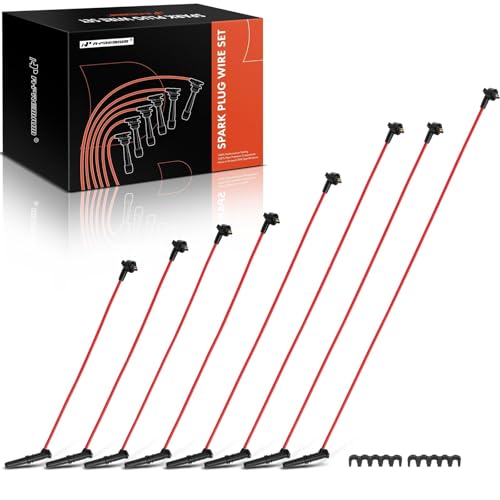 A-Premium Ignition Spark Plug Wires Set of 8 Compatible with Ford F-150, F-250, Expedition, E-150 Econoline, E-150 Econoline Club Wagon, E-250 Econoline, Crown Victoria & Lincoln Town Car & Mercury by A-Premium - Image 8