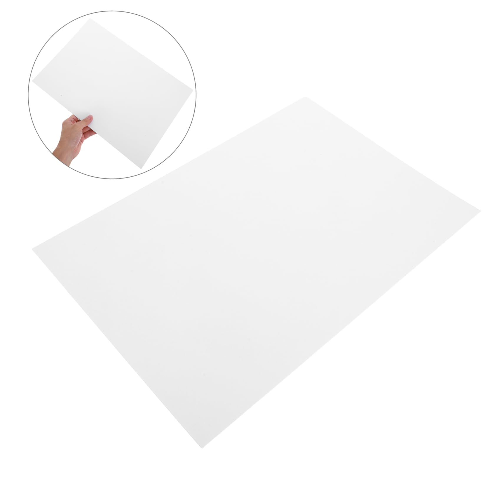 Papier Cartonné Aquarelle 8k 600g, 10 Feuilles, Blanc Texturé