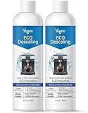 Yegee Eco Descaling, Liquid Coffee Machine Descaler, 100% Plant-Based 1st Grade Formula, Removes Lim