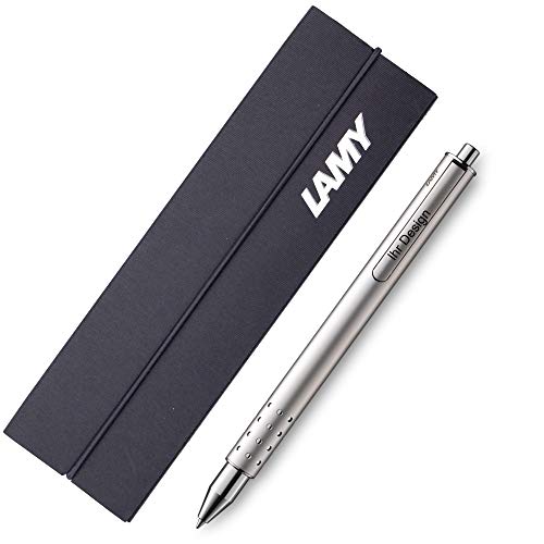 Lamy Tintenroller swift Modell 330, Palladium, mit Gravur (Lasergravur), E119