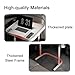 YXLLGS RV Folding Car Table, Car Desk for Laptopwith Adjustable Height, for Home RV Conversion Vehicles, Outdoor Camping Picnic(White)