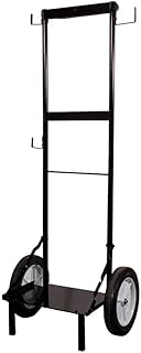 EASY-UP Insta-Hot Cart | Specially Designed for Insta-Hot | 5-Year Warranty | Holds Unit & Propane Tanks | Hooks for Accessories | Removable Basket