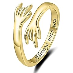 14K Always with you hug ring
