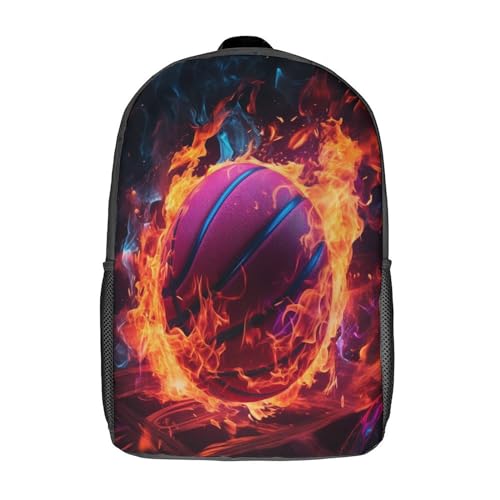 Sac à dos de basketball 3D parfait pour l'école et les voyages des enfants