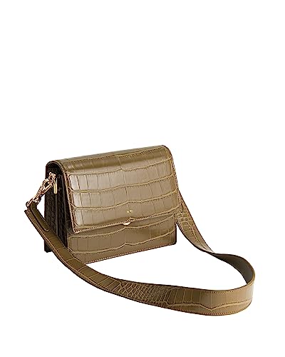 JW PEI Women's Mini Flap Crossbody, Dark Olive