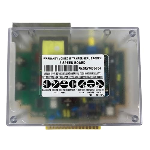 QuadraFire 3 Speed Control Box Pellet Stove Circuit Board