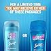 Secret Outlast Clear Gel Antiperspirant Deodorant for Women, Completely Clean, 2.6 oz (Pack of 4)