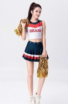 Amazon.co.jp: チアガール コスプレ衣装】 チアリーダー 文化祭 結婚式