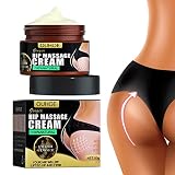 Crème d'amélioration des fesses,50g Hip Lift Up Cream pour des fesses plus grosses | Crème de massage au gingembre pour les hanches, crème de massage pour l'élargissement de la peau des fesses Leryveo