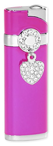 NEW VERTIGO BY LOTUS - GEM CIGAR TORCH LIGHTER-PINK