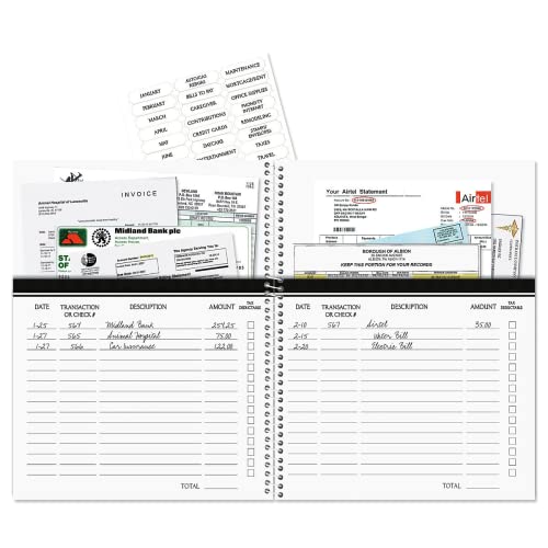 image for Current Neon Brights Bill Paying Organizer Book - Personal Account boo