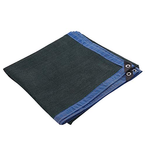 Mallas anti-heladas DEWUFAFA 90% Negro 39.8x13.1ft Sun Mesh Shade Sombra de Tela Tela UV Resistente A La Red para La Flor de Jardín (Color : Dark Green, Size : 4 × 7 M) Cover