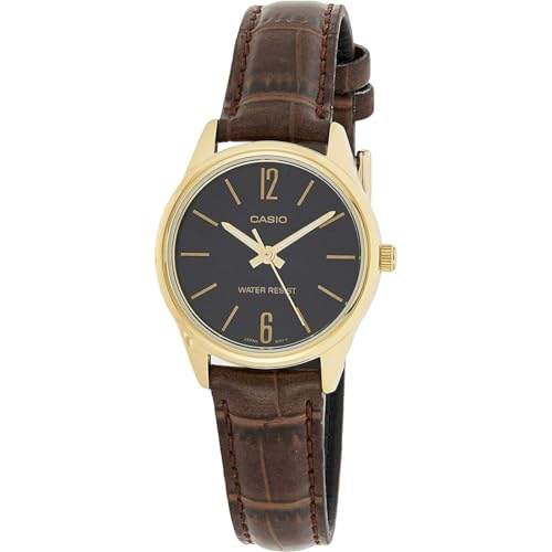Montre femme Casio Ø 28 mm avec cadran élégant et bracelet en acier ajustable