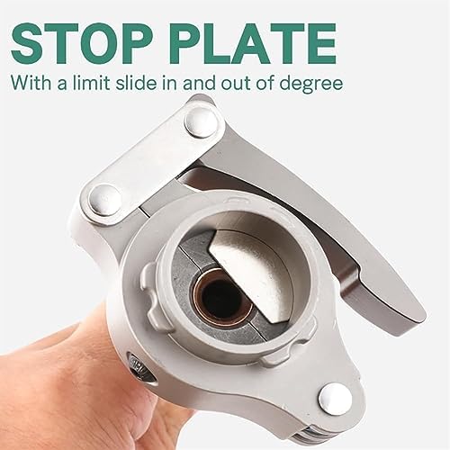 Eccentric Pipe Flaring Tool, HVAC Single Flaring Tool, with Flaring Clamp, Copper and Aluminum Pipe Flaring and Deburring Tool