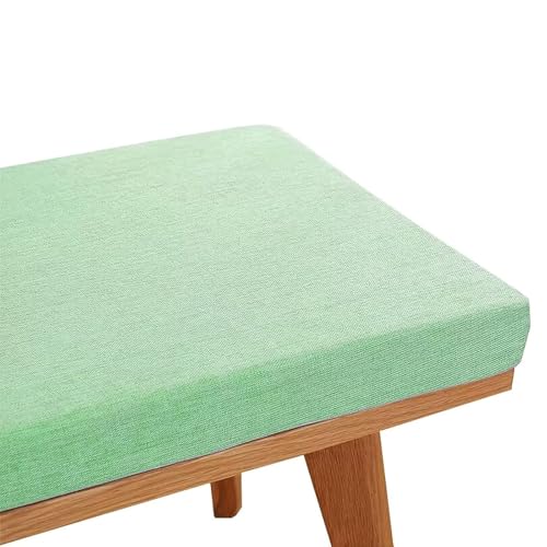 Coussin de banc antidérapant et durable avec sa housse en lin lavable - 2