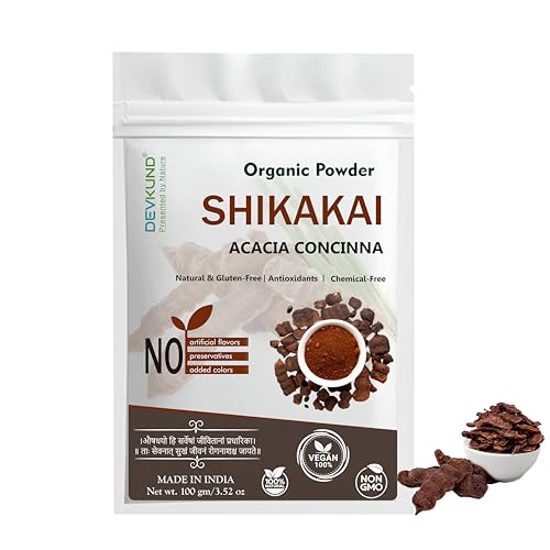 Image of Shikakai Powder - 200g | 100% Pure & Natural Herbal Hair Cleanser | Deep Cleansing & Soft Hair | Natural Conditioner for Healthy Scalp | No Added Preservatives