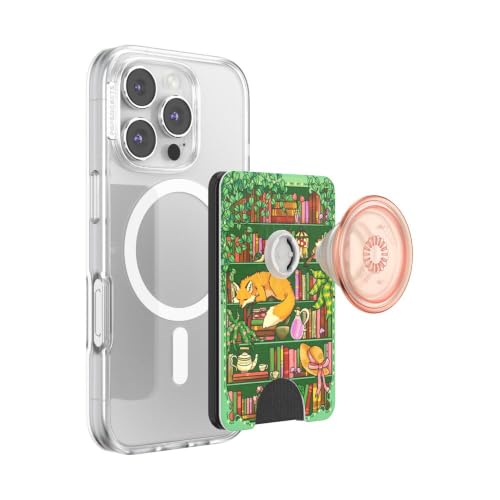 PopSockets Phone Wallet for MagSafe with Grip- Stored Shelves