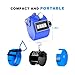 Clicker Counter Metal Hand Tally Counter 4-Digit Number Counter, 4 pack Handheld Mechanical Counters Clickers Pitch Umpire Click Counter for Baseball, Coaching, Knitting, People, Lap, Fishing, Golf