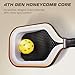 YVmove T800+3K Carbon Fiber Pickleball Paddle with 16mm V-Sonic IV Dynamic Core, Premium Pickle Ball Thermoformed Unibody, Elongated Shape, Enhanced Control & Ultimate Spin, USAPA Approved