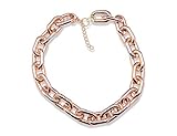 Enez XXL Damen Kette Halskette Blogger Necklace Choker Collier B:2cm L: 50cm R523a
