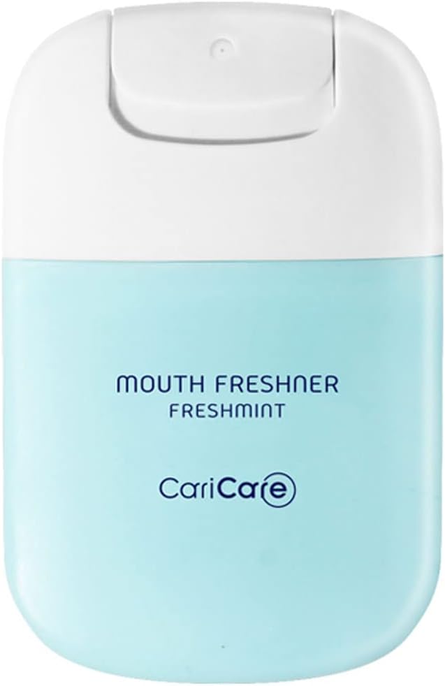 [CariCare] Mouth Freshener, Breath Freshener, Oral Breath Spray, Breath Refreshing Mouth Spray (Fresh Mint Flavor, 0.68 Fl. Oz.)