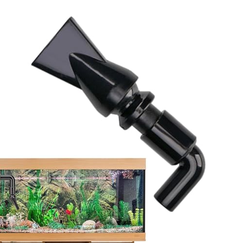 Buse de sortie pour aquarium -Bec de canard buses d'eau rotatives à 360 degrés | Buse de générateur de buses de débit d'eau de retour de sortie pour les accessoires d'aquariums de réservoirs de poiss