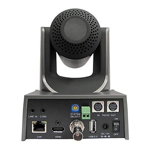 PTZOptics 12X-NDI-GY, 12x Lens NDI Camera, Gray - Image 4