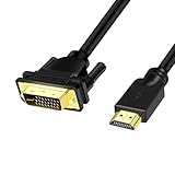 【Universelle Kompatibilität】Kompatibel mit allen mit HDMI oder DVI-D 24+1 ausgestatteten Geräten, kompatibel mit Laptop, Desktop, PC, PS3, PS4, TV-Box, Blu-ray, Xbox 360 , Xbox One, Roku, Apple TV, Play Station 3/4 usw.