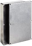BUD Industries CU-477 Aluminum Econobox Corrosion Resistant, ABS Electric Enclosure 7.39