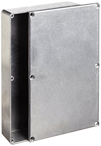 BUD Industries CU-477 Aluminum Econobox Corrosion Resistant, ABS Electric Enclosure 7.39