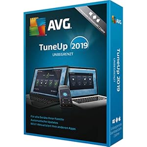 AVG TuneUp 2019 unbegrenzt / 2 Jahre|2019|Unbegrenzt / 2 Jahre|24 Monate|Laptop, Tablet, Handy|Download|Download