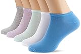  s.Oliver Socks Herren S24118 Füßlinge, Türkis (Blue Tint Melange 6007), (Herstellergröße: 35/38) (5er Pack)