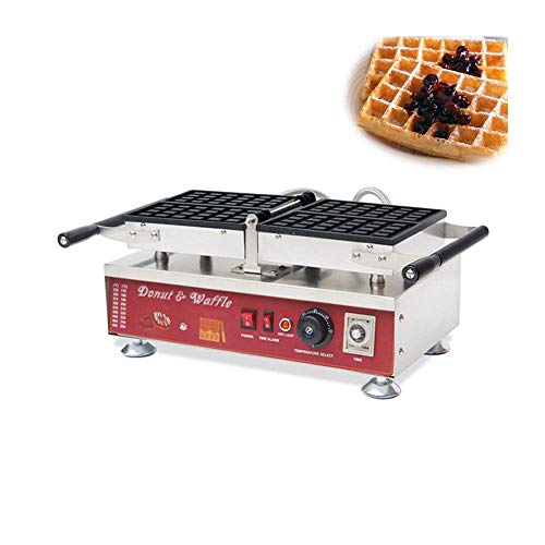 AISHANG 2000W Flip belgischer Waffeleisen 180-Grad-Drehung mit Temperaturregelung und Antihaft-Platten für Waffeln, Hash…
