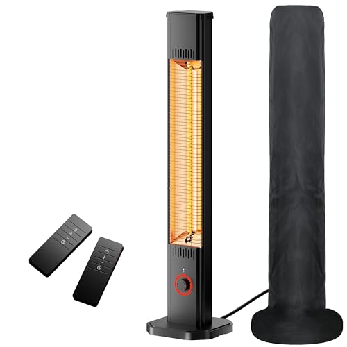 Decken-elektrische Außenheizung 2000W an der Wand befestigte Protable Terrassenheizung 8Heat Levels, 8H Timer, 1s Heizung Kohlefaser Rohr Heizung für Pavillon, Balkon Decken-elektrische Außenheizung 2000W an der Wand befestigte Protable Terrassenheizung 8Heat Levels, 8H Timer, 1s Heizung Kohlefaser Rohr Heizung für Pavillon, Balkon