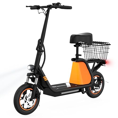 EVERCROSS ES2 Electric Bike，Elektroroller Erwachsene mit 36V 10.4Ah...