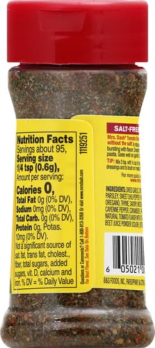 Image of Dash Salt-Free Seasoning Blend, Tomato, Basil and Garlic, 2 Ounce (Pack of 2)