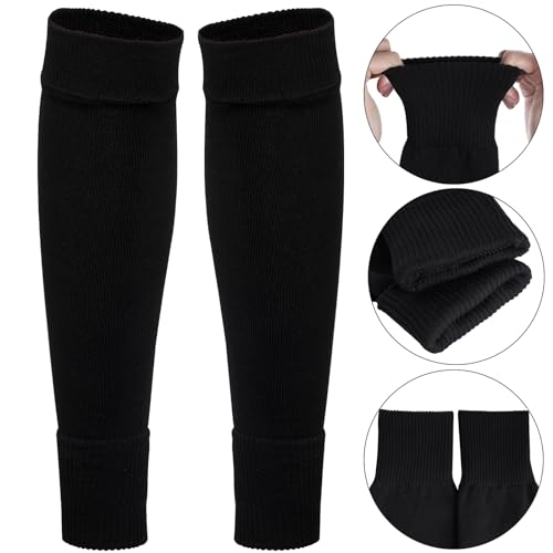 3 Pairs Leg Sleeve Shin Pre Cut Socks for Kids Youth Men Women Soccer Running Cycling3