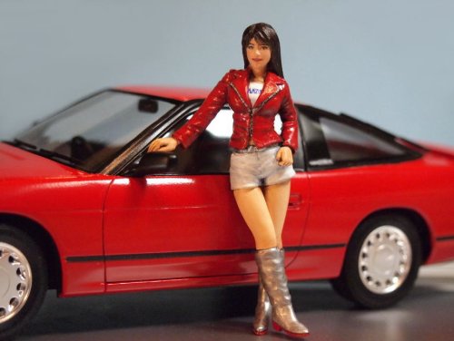 Aurora Model 1/24 Figures Motor Show Companion Unpainted Metal Kit Am01 #TOP3